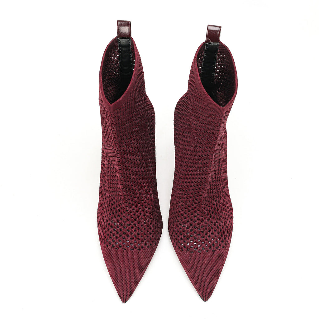 Brooklyn - Knit Point Boot