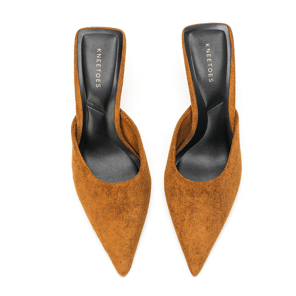 Leeni- Velvet Mules