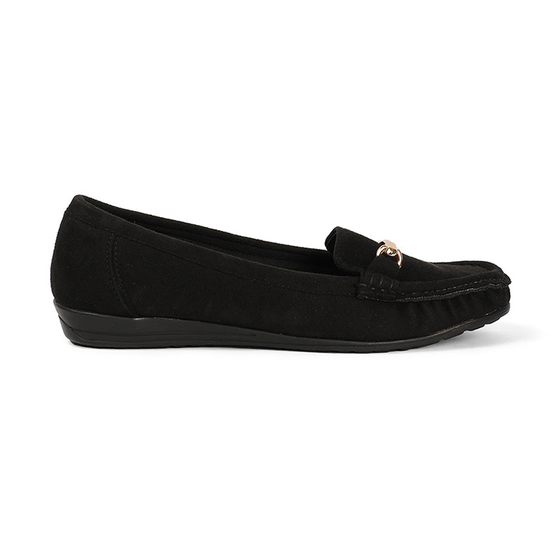 Maribel - Black Loafers