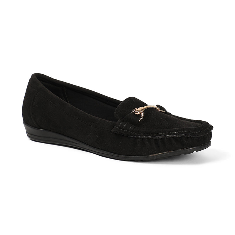 Maribel - Black Loafers