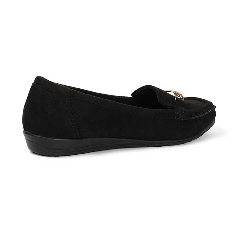 Maribel - Black Loafers