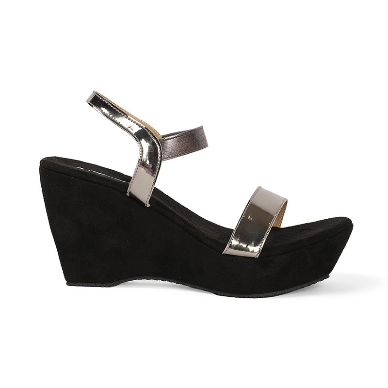 Aurora - Black Wedges