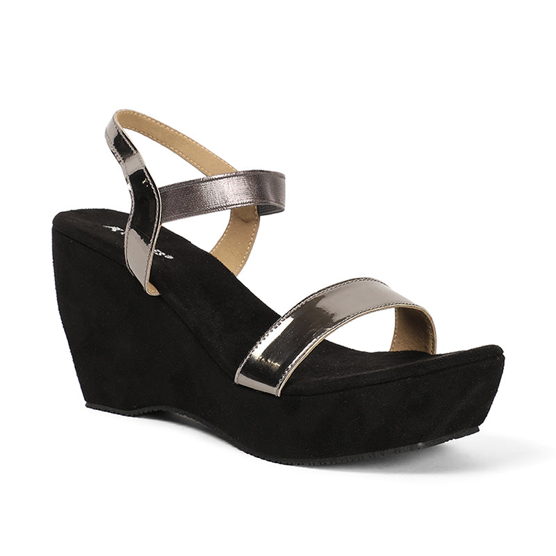 Aurora - Black Wedges