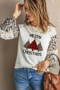 Merry Christmas Long Sleeve Top