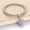 Locket Aromatherapy Bracelet Essential Oil