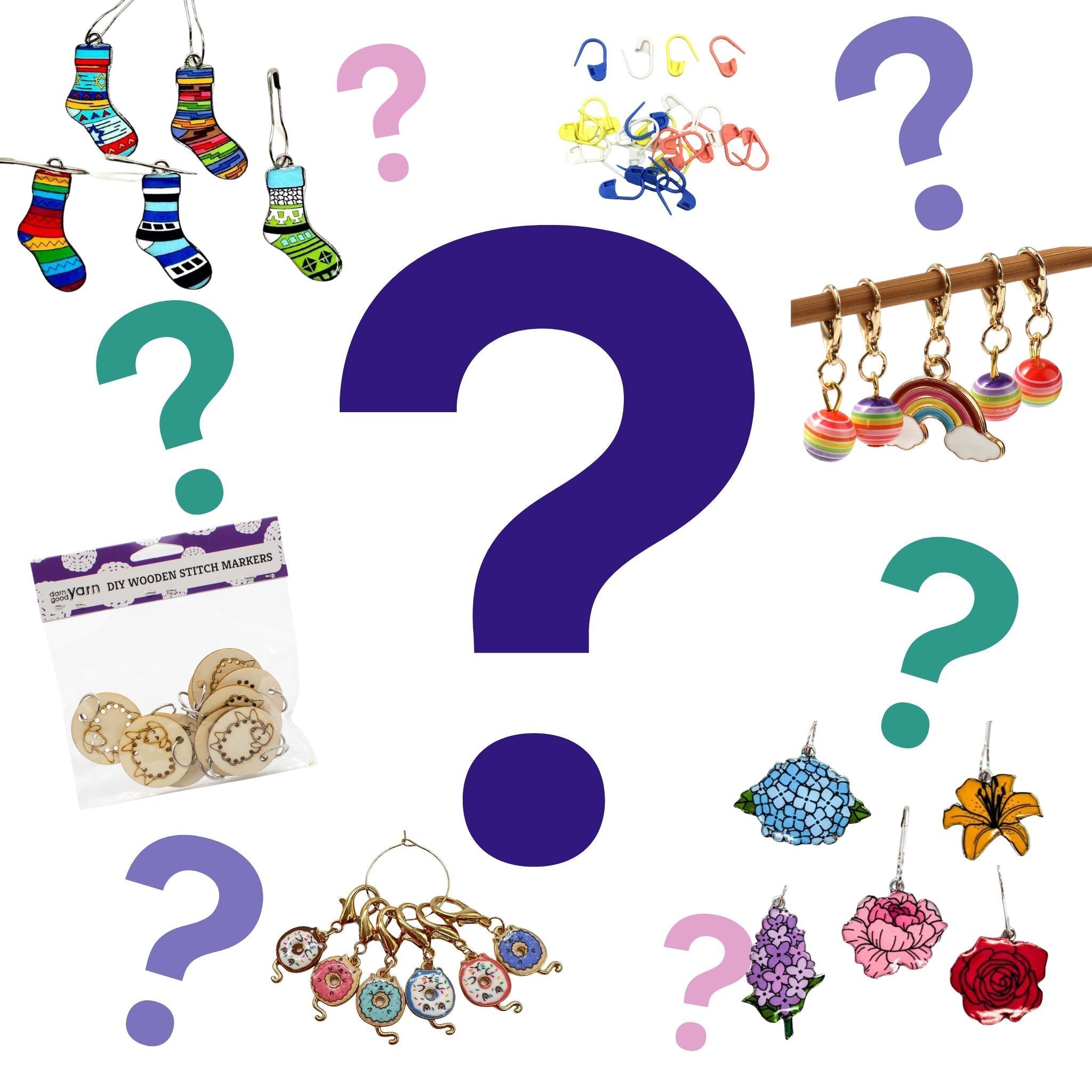 Mystery Stitch Marker — Because Even Your Tools Deserve Personality