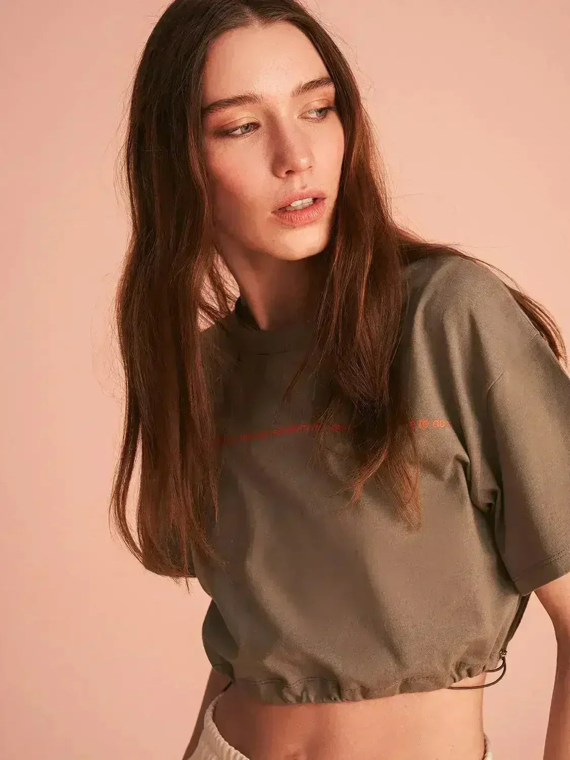 Round Neck Crop Top