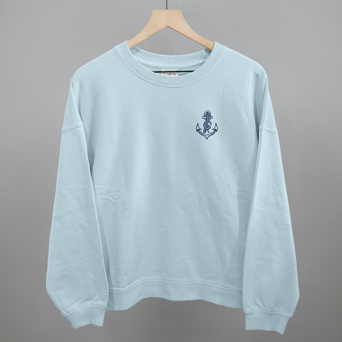 Anchor Doodle (Navy Blue) (Left Chest)
