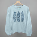 Blue Floral Surfboards