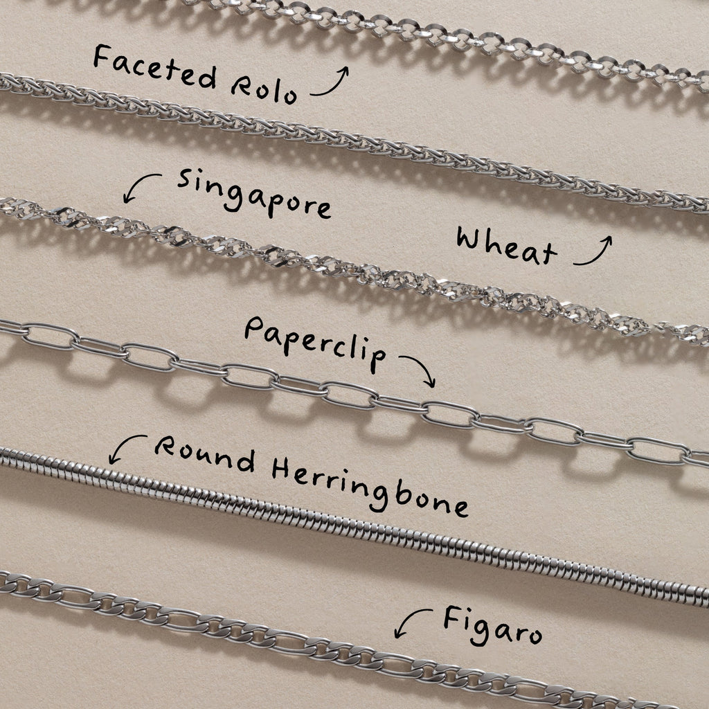 Wheat Chain Charm & Layering Necklace