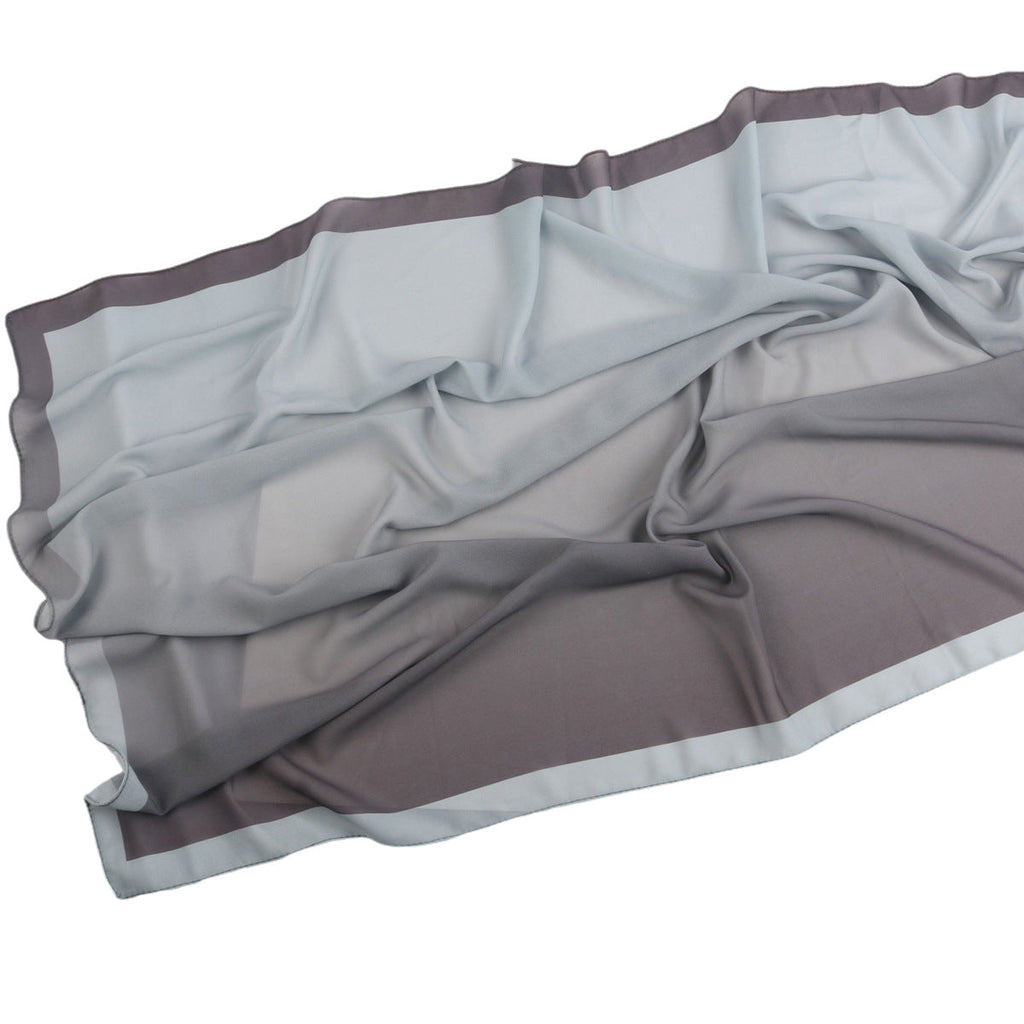 Luxury Premium Pearl Chiffon Gradient Hijab(MH148)