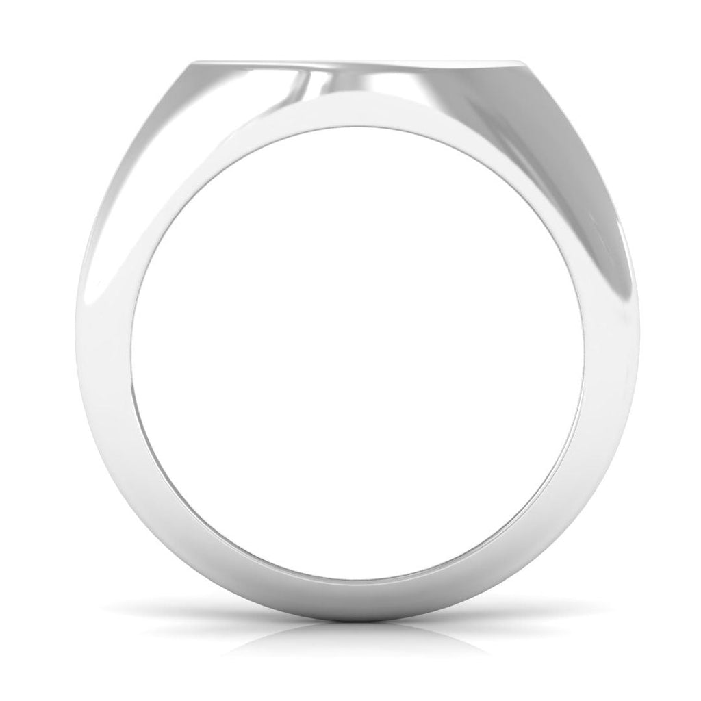 Certified Zircon Taurus Zodiac Signet Ring