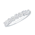 Brilliant Cut Lab Grown Diamond Heart Wedding Band Ring