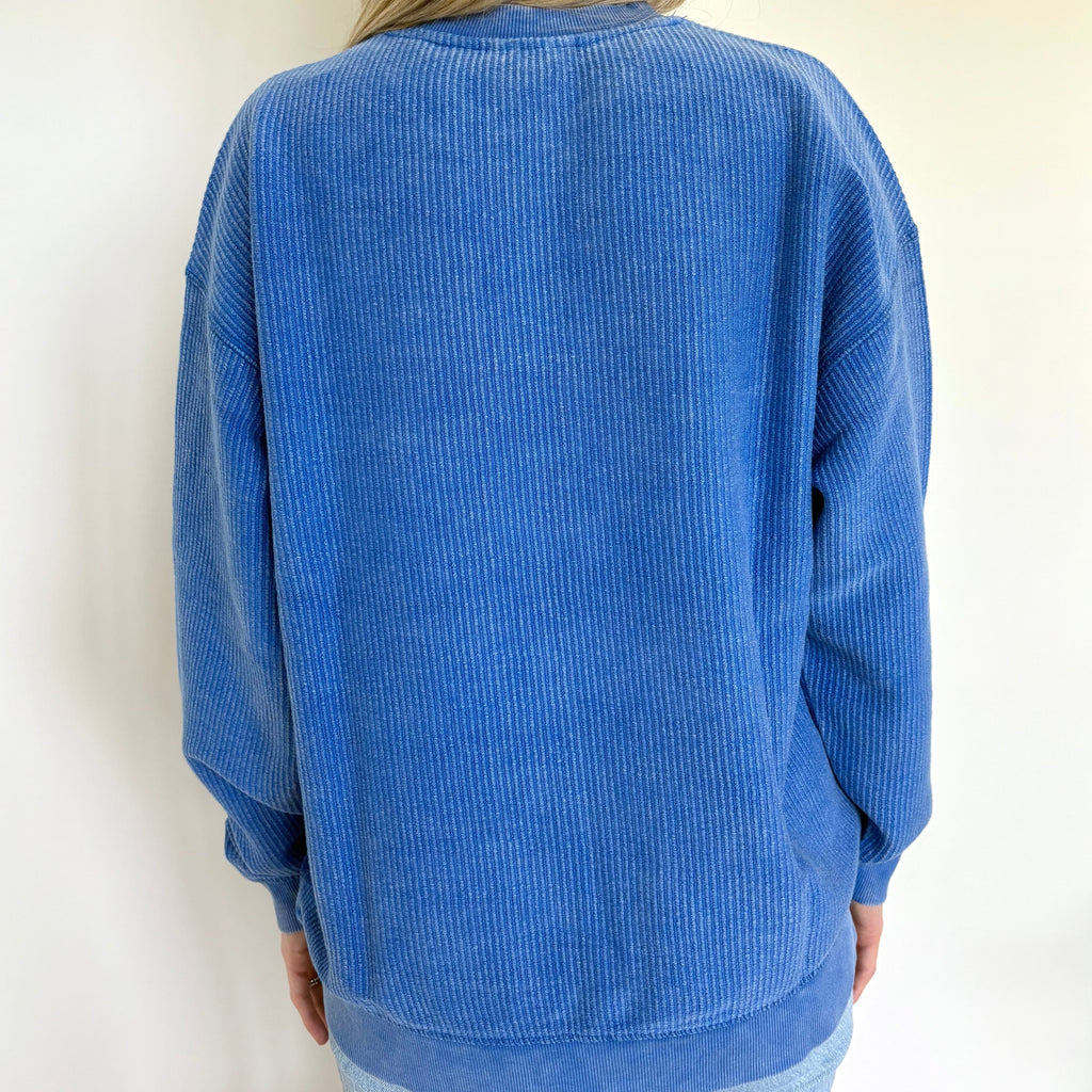 Royal Oversized Corded Crew