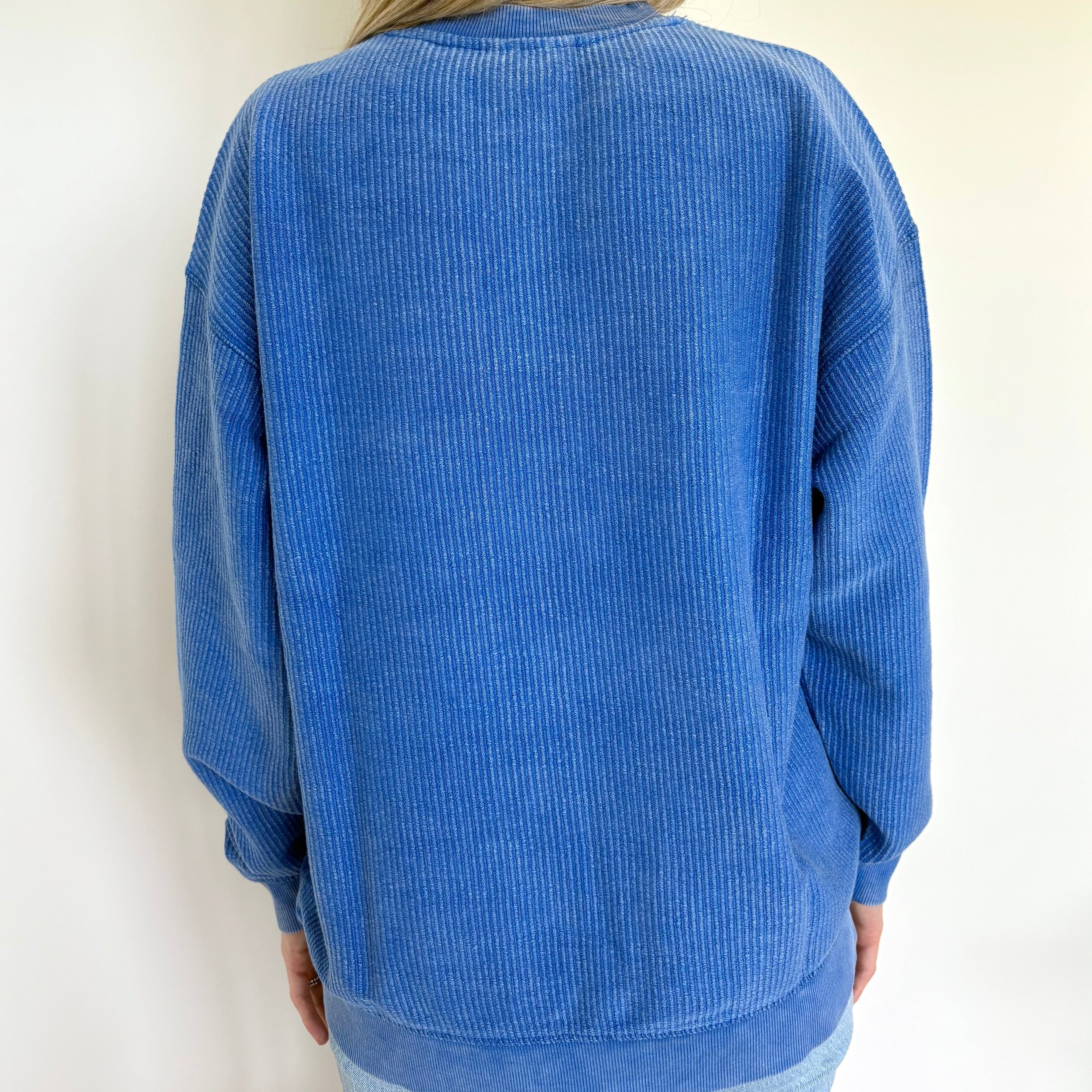 Royal Oversized Corded Crew
