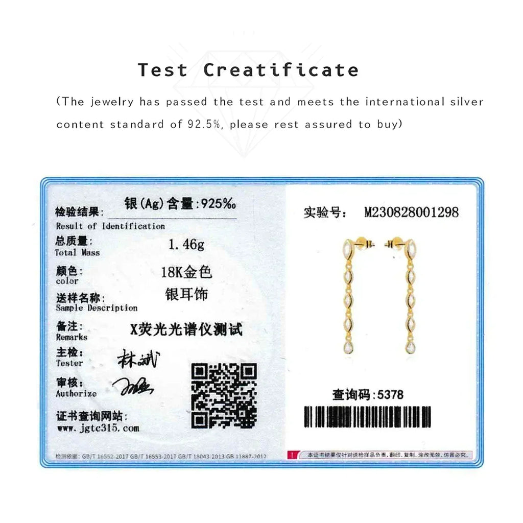 ANDYWEN 100% 925 Sterling Silver Gold Spicy Earring Chain Ovals Locker Earring Women Pendientes Luxury Fine Jewelry 2023 Clips