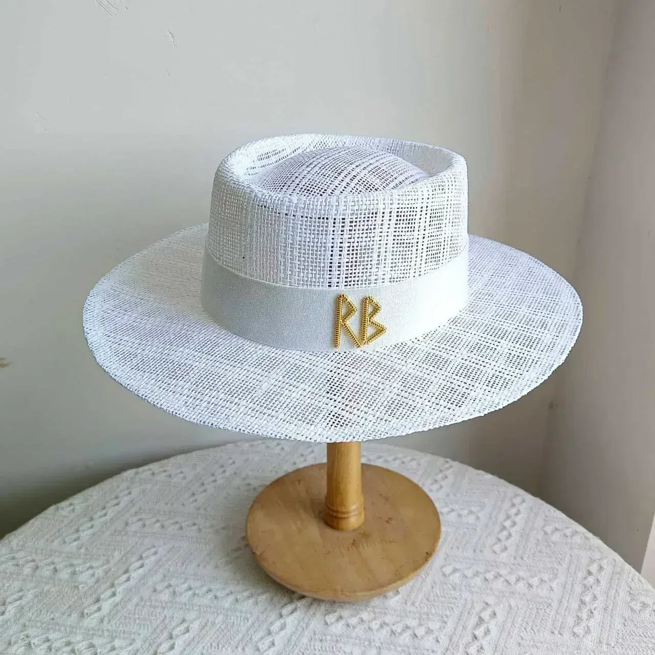 Summer Straw Hat 2024 New Flat Top French Straw Hat Elegant Women's Outdoor Vacation Sun Hat Summer Hat 모자 gorras beach
