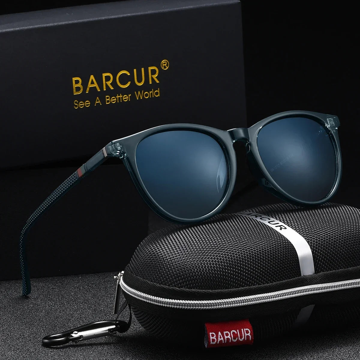 BARCUR Polarized Cat Eye Sunglasses for Women – Lightweight UV400 Sun Protection Eyewear with Fashion Polycarbonate Frame Mirror Lenses and Elegant Design – Stylish Summer Accessories for Shopping Travel & Outdoor