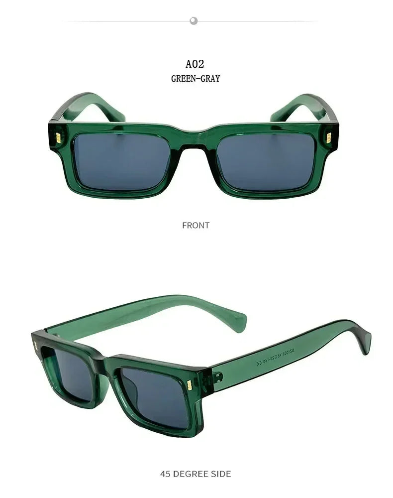 Fashion Sunglasses For Men Vintage Glasses Retro Square Sunglasses Women Trendy And Fashionable Gafas De Sol Hombre Zonnebril