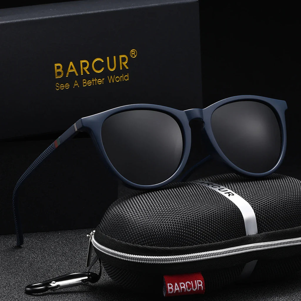 BARCUR Polarized Cat Eye Sunglasses for Women – Lightweight UV400 Sun Protection Eyewear with Fashion Polycarbonate Frame Mirror Lenses and Elegant Design – Stylish Summer Accessories for Shopping Travel & Outdoor