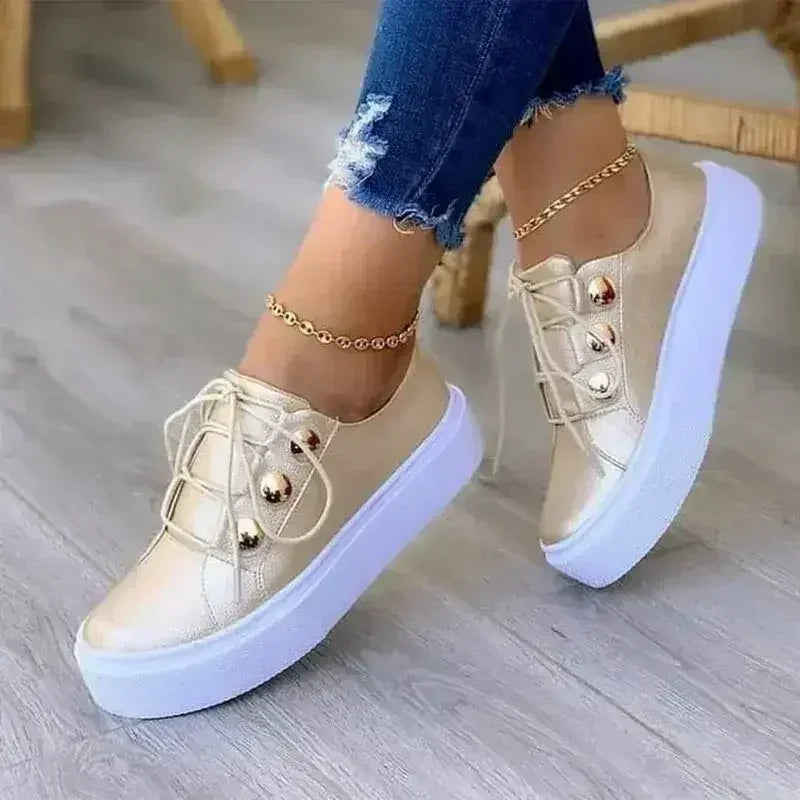Breathable Vulcanized Running Shoes - Women's Casual | Femstylo