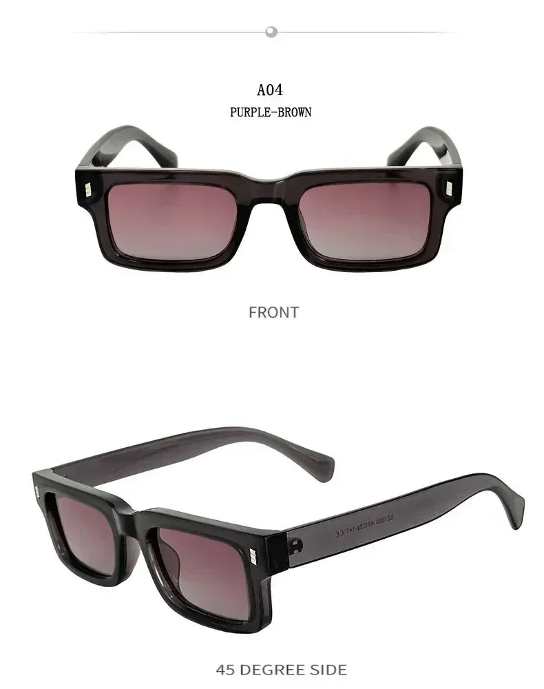 Fashion Sunglasses For Men Vintage Glasses Retro Square Sunglasses Women Trendy And Fashionable Gafas De Sol Hombre Zonnebril