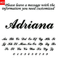 Custom Hollow Love Name Ring Personalized 18K Stainless Steel Opening Adjustable Ring Jewelry Birthday Party Gift Wholesale