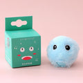 Smart Fluffy Plush Cat Ball Toys Interactive Chirping Balls Cat Kicker Toys 3 Lifelike Sounds Fun Kitty Kitten Toys  Interactive Electric Cat Ball with Sound
