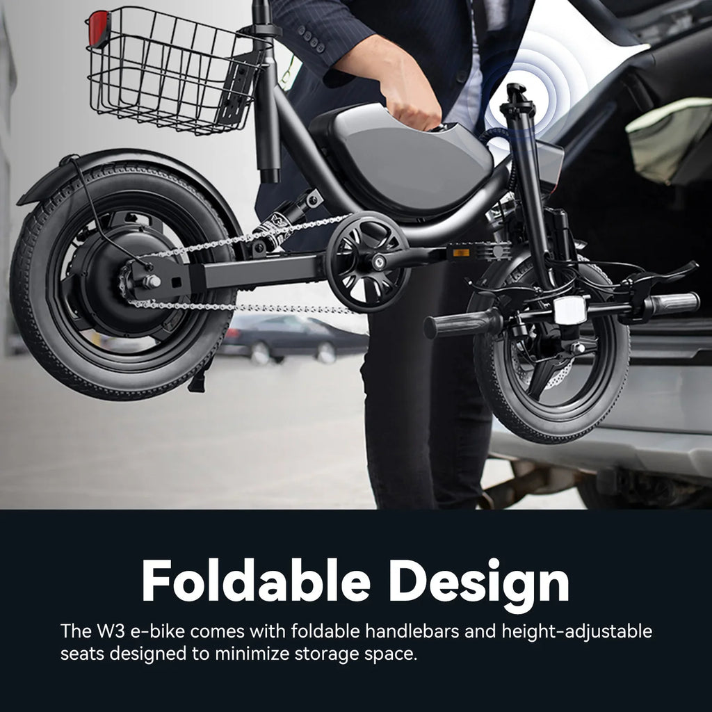 eBike Boys 715W Peak Folding Electric Bicycle - Fast & Powerful Ride
