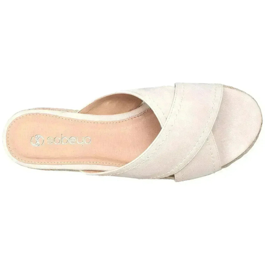 Flatform Espadrille Wedge Sandal