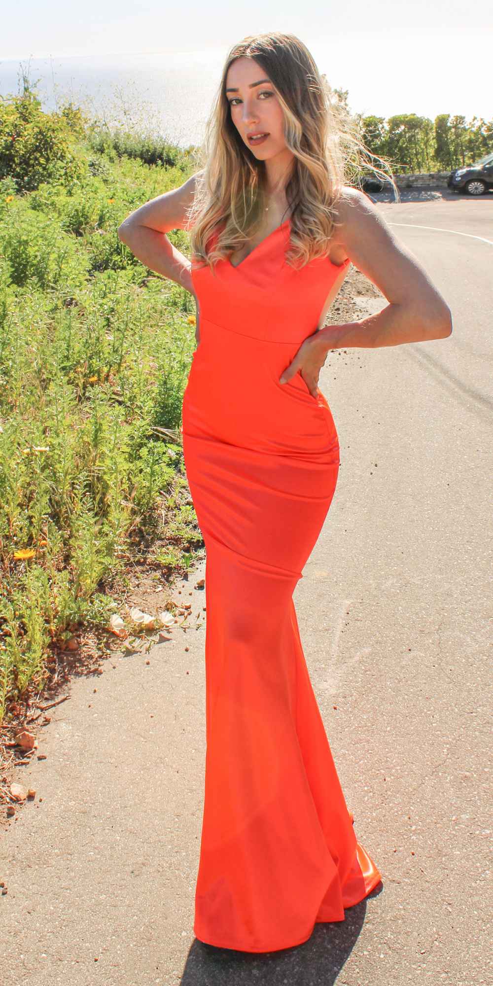 Astee SE016 Long Fitted Semi Formal Gown by Cinderella Divine