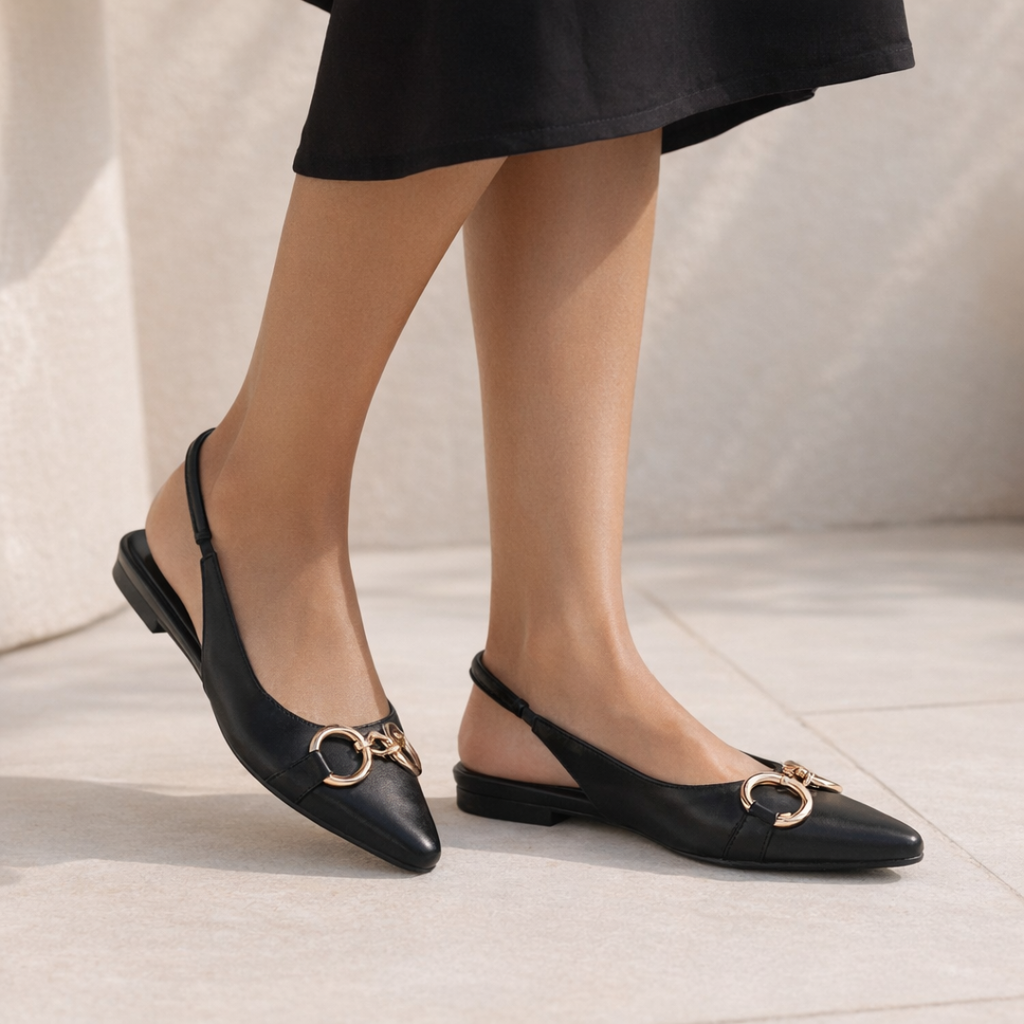 Daphne - Slingback Flat