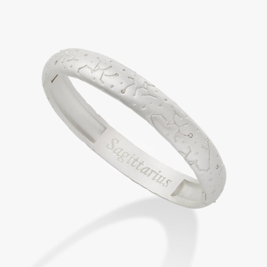 Sagittarius Zodiac Hinge Bangle
