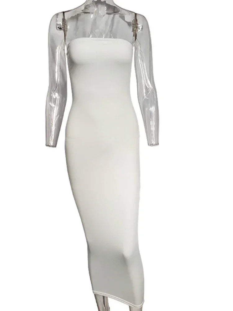 Sexy Chest Wrap Beach Dress | Sleeveless Maxi Summer Dress -femstylo