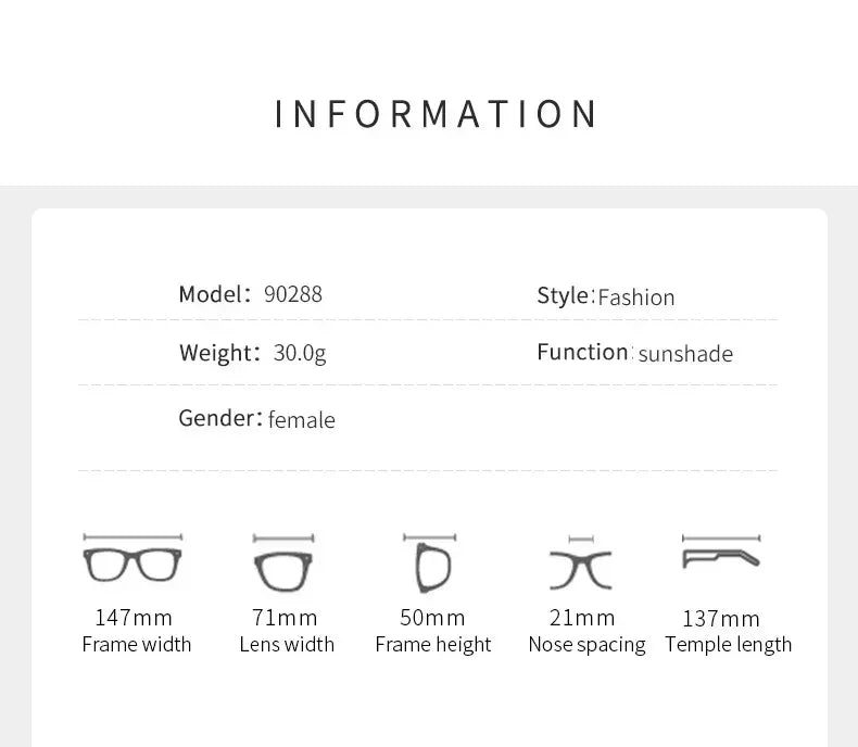 Sunglasses Integrated Frame High-end Frameless New Sunglasses Metal Polygonal Fashion Glasses 90288