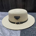 Summer Beach Hat Versatile Top Hats Belt Buckle  Sun Protection Hat Korean Style Straw Hat for Women