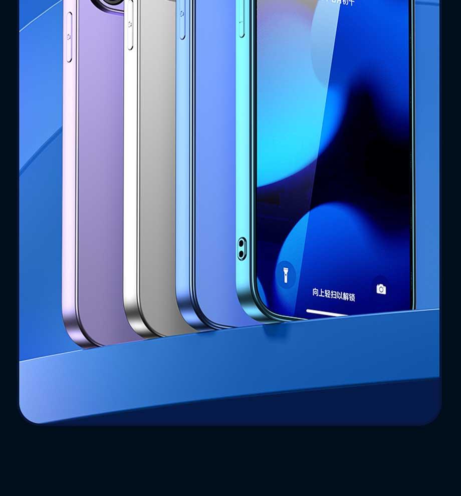 4PCS Tempered Glass For iPhone 11 12 13 14 Pro MAX XR X XS Max Screen Protector on For iPhone 12 11 13 14 Mini 7 8 6 Plus Glass Edge- Bubble Free- Scratch Resistant Protective Film For iPhone