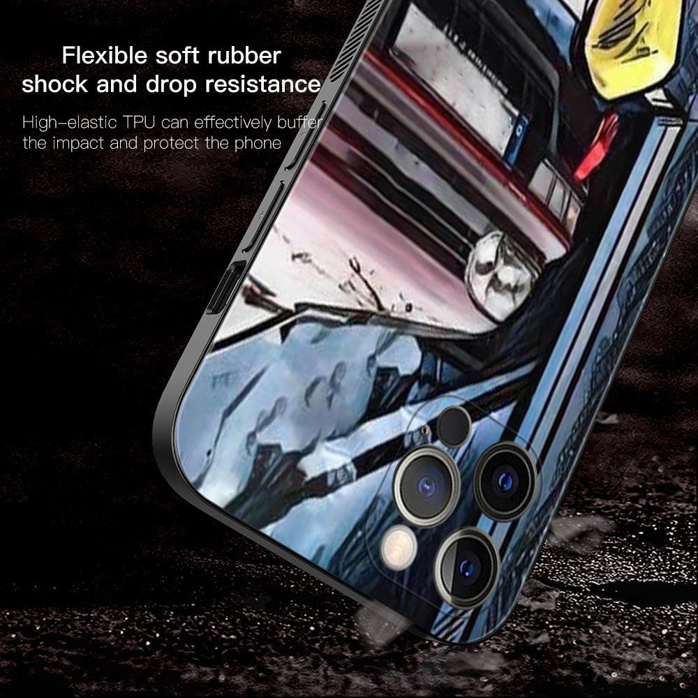 Boy Girl See Cool Sports Car Drift Case For iPhone 14 13 12 11 Pro Max Cover X XR XS Max 12Mini 13Mini 6 6S 7 8 Plus 5 5S Slim Back Cover Designer Matte Finish Hard Ultra Protective & Anti Shock
