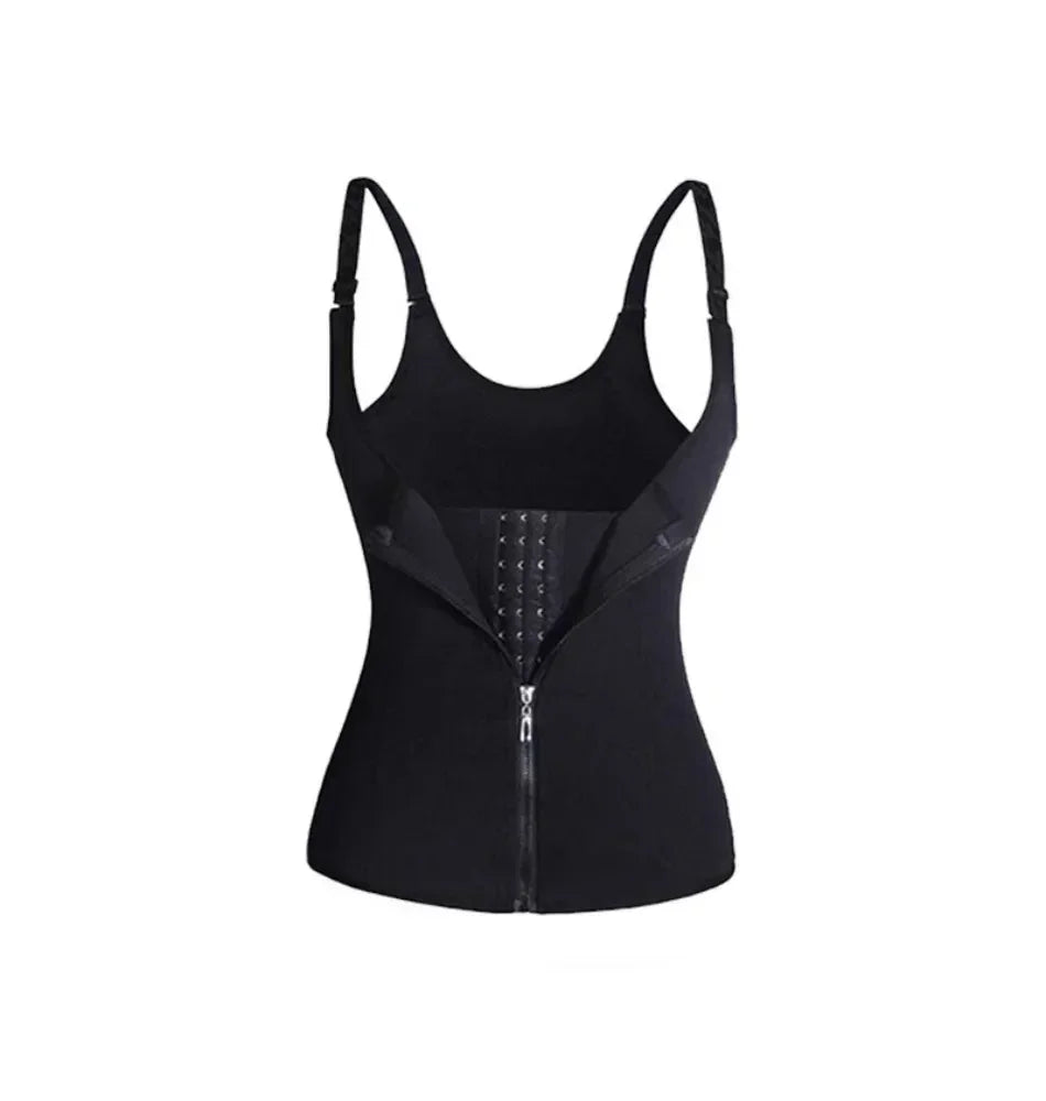 Ladies Lingerie Hree Row Buckle Zipper Bodice Women's Corset Put Away Abdomen Appearing Thin  Breathable Comfortable Lingerie