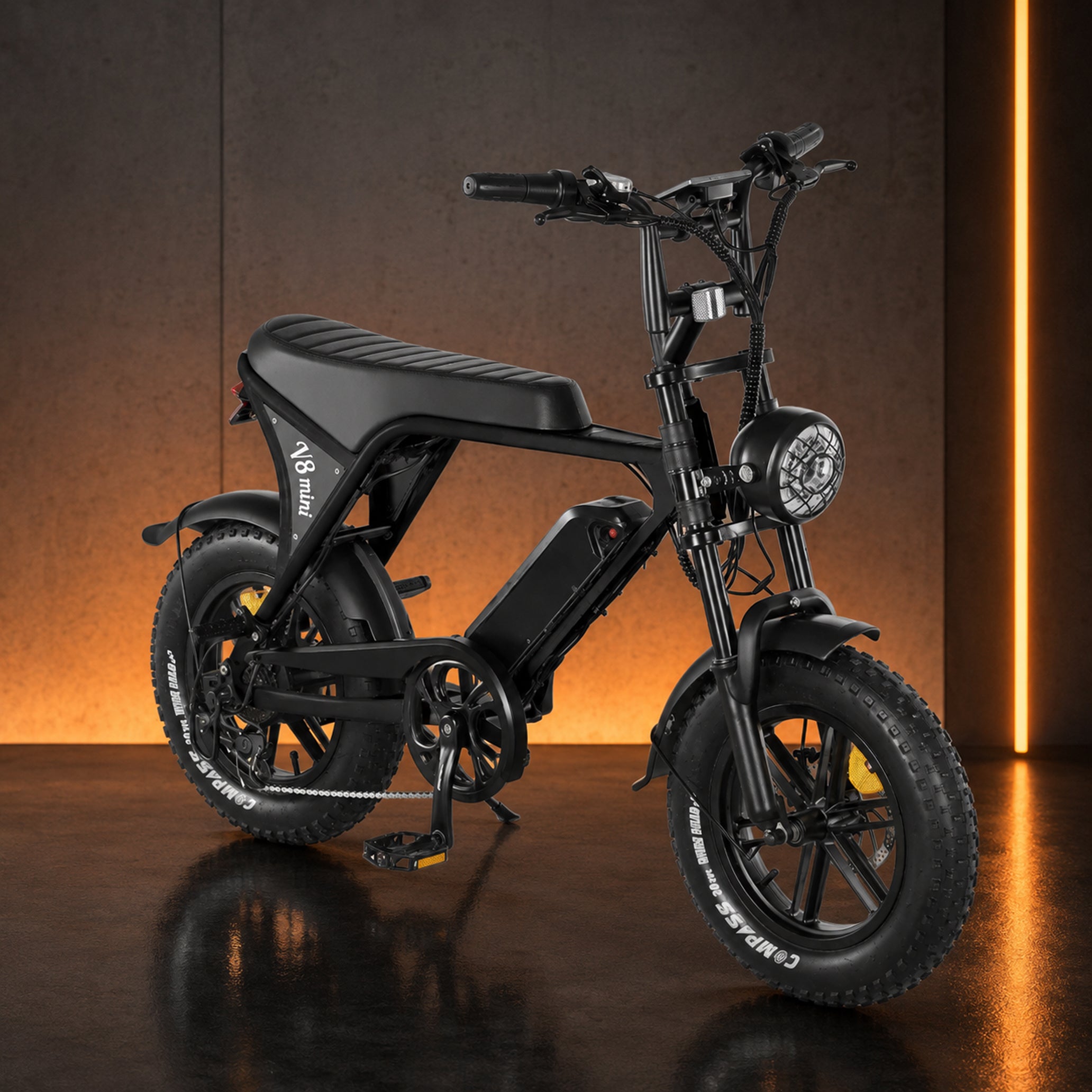 Mini V8 Electric Mountain Bike (500W)
