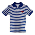Southern Methodist Stripe Golf Shirt