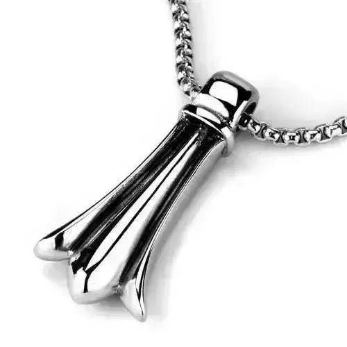 TK2010 High-Polish Stainless Steel Necklace – No Plating, No Tarnish - Femstylo
