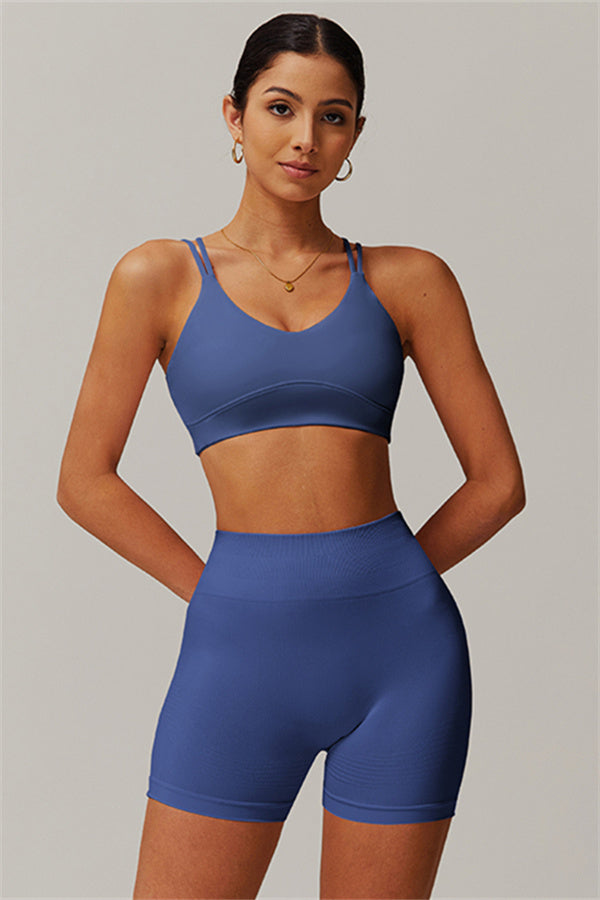 The Nova Pulse Sports Bra Shorts 2-Piece Set