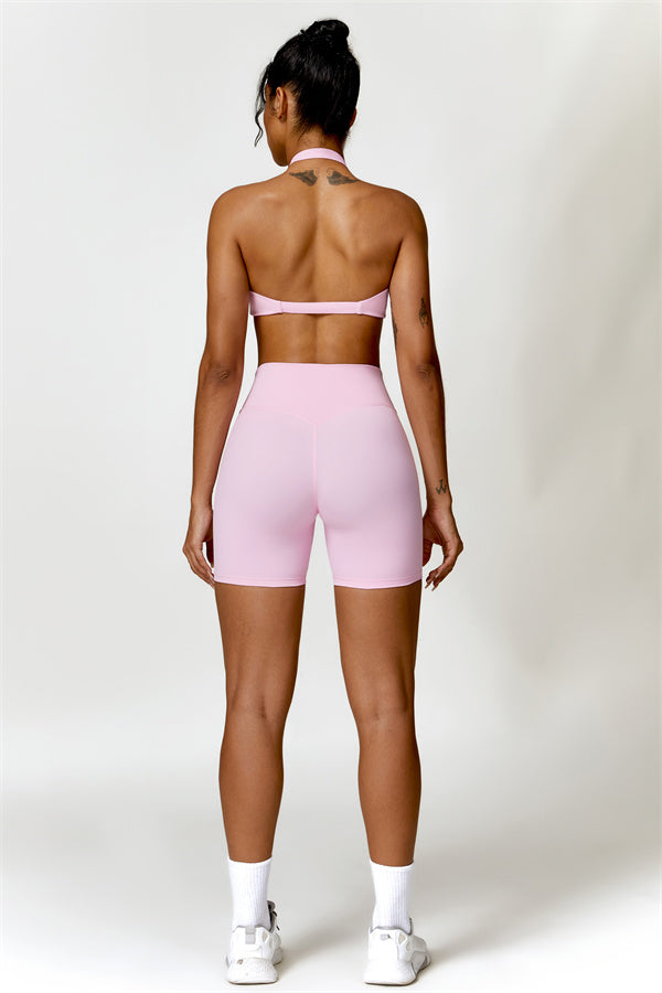 Evie Eden Sports Bra Shorts 2-Piece Set