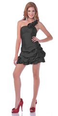 CLEARANCE - Cinderella Divine U709 One Shoulder Cocktail Party Dress Layer Skirt