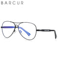BARCUR Polarized Pilot Sunglasses for Men – Stylish Anti Blue Light UV400 Protection Gradient Mirror Lens Stainless Steel Trendy Frame – Fashion Aviator Sun Glasses for Men Ideal for Driving Travel Summer & Outdoor Activities