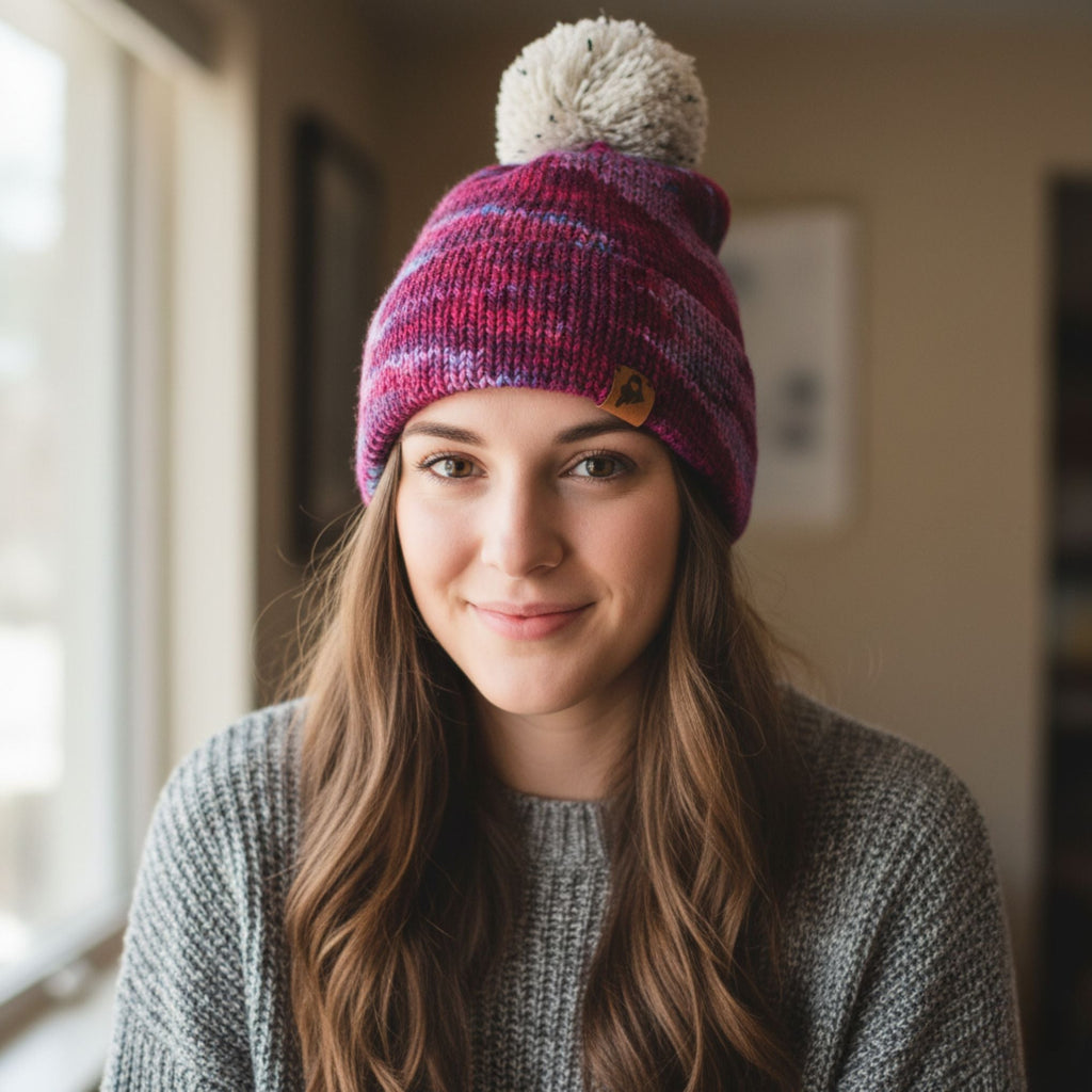 Classic Double Brim Hat Knit Pattern