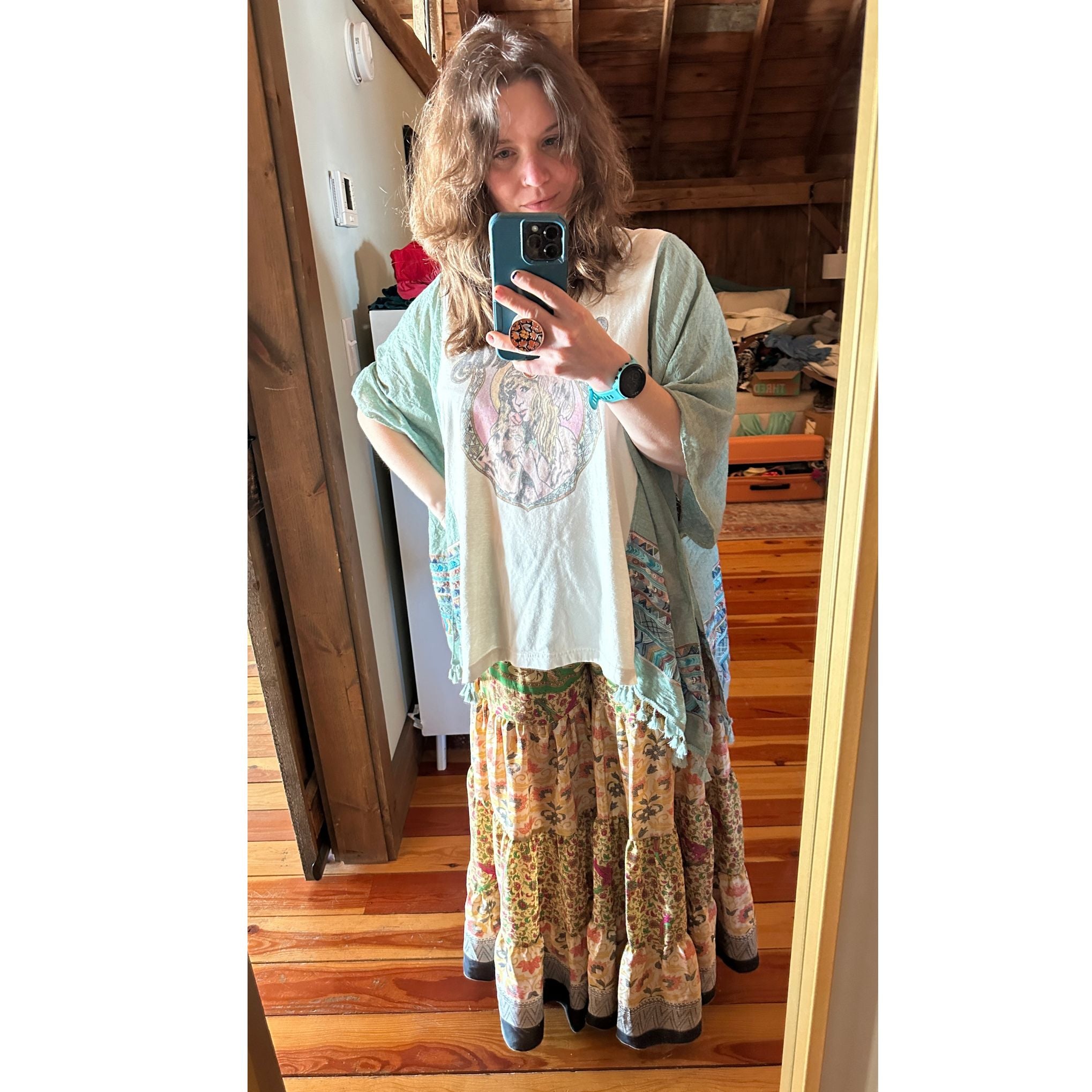 Limited Edition: Woodstock Dreams Fiesta Sunset Skirt