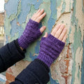 Arctic Fingerless Mitts Knitting Pattern