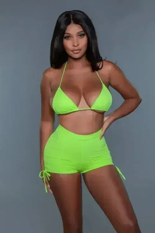 Sun Kissed Bikini Neon Green